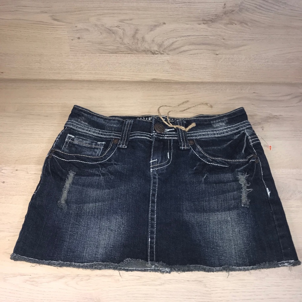 HYDRAULIC junior denim mini skirt size 1 (junior)